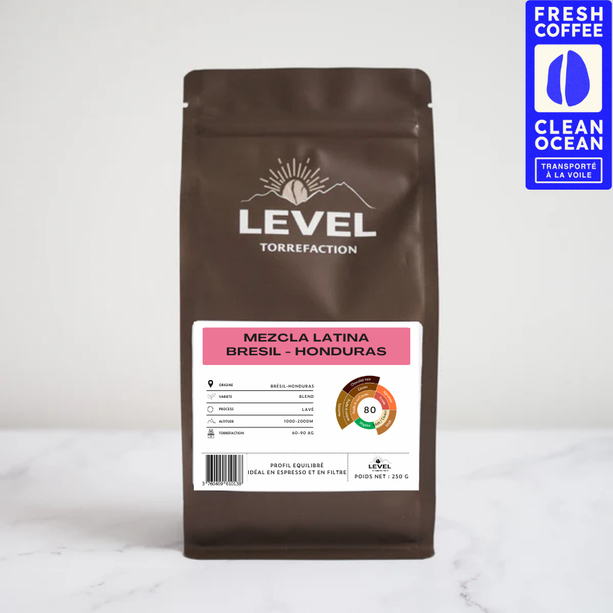 Café Mezcla Latina Brésil-Honduras